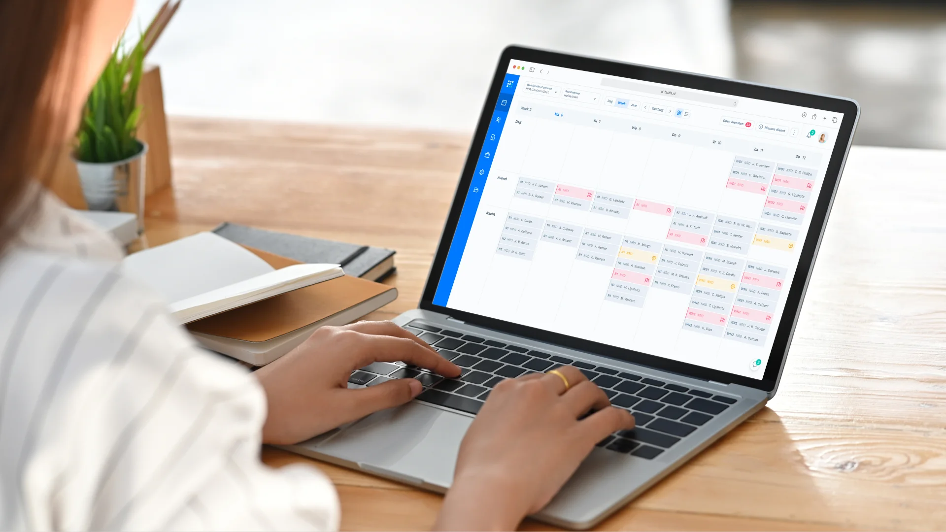 Fastis schedule planning view